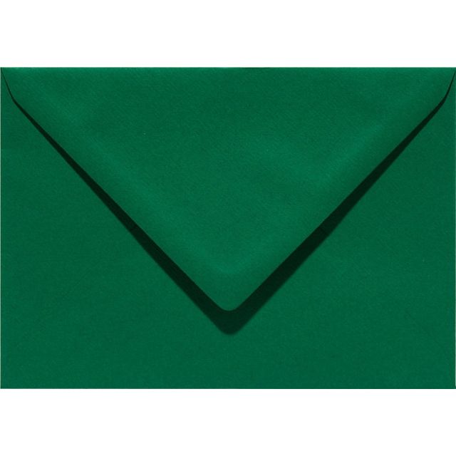 Papicolor - Briefumschlag EA5 156x220mm kieferngrün, Packung mit 6 Stück