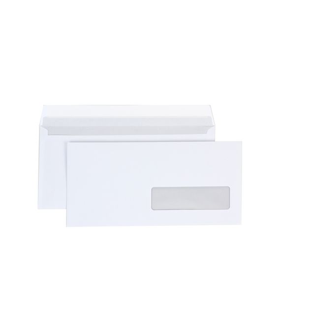 Quantore - Umschlag Büro 110x220-dl zk fr 100gr | 10 Stück