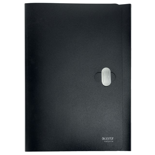 Leitz - Aktenordner Recycle A4 3-fach PP schwarz | 10 Stück
