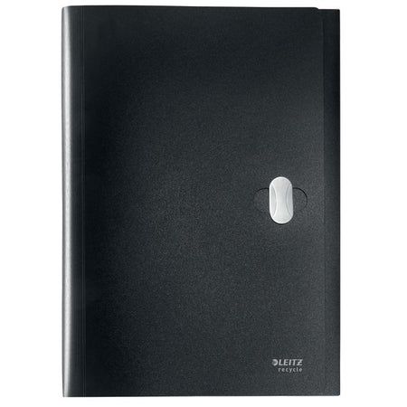 Leitz - Projektmappe Recycle A4 5-Fächer PP schwarz