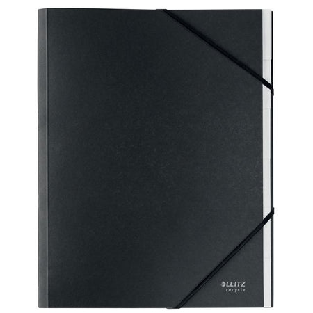 Leitz - Sortiermappe Recycle 6 Tabs Karton schwarz