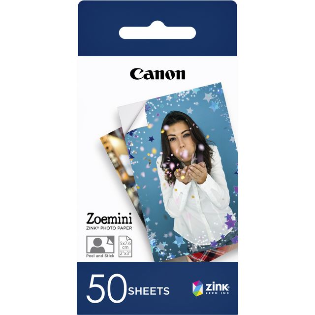 Canon - Fotopapier Zoemini ZP-2030 50 Blatt