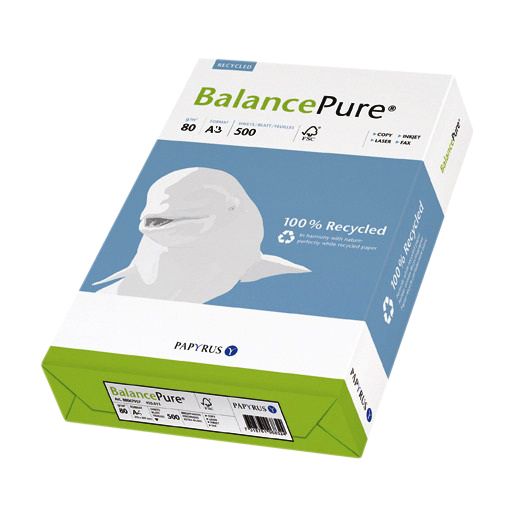 Balance - Kopierpapier Pure A3 80gr weiß 500 Blatt