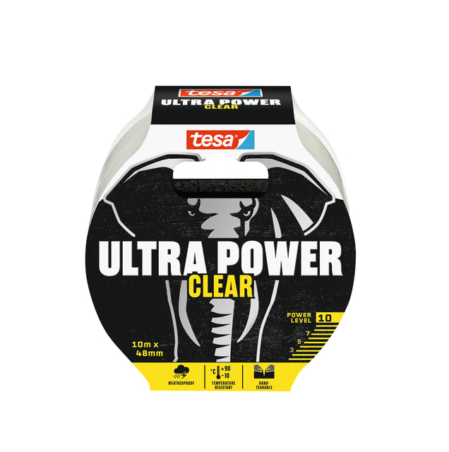 Band Tesa 56496 48 mmx10m Ultra Power Clear Transparent | 6 Stück