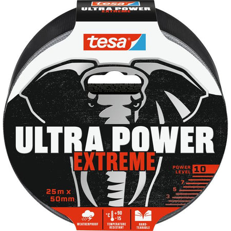Tesa - Reparatur Ultra Power Extreme Reparatur 25mx50mm schwarz