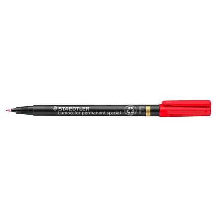 Staedtler - Filzstift Lumocolor 319 spezial permanent F rot