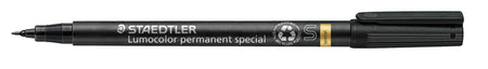 Staedtler - Filzstift Lumocolor 319 spezial permanent S schwarz | 10 Stück