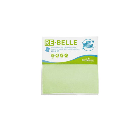 Greenspeed - Mikrofasertuch Re-belle 40x40cm grün 5 Stück