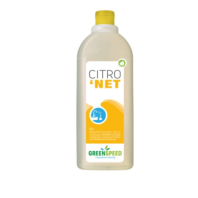 Greenspeed - Citronet Geschirrspülmittel 1 Liter | 12 Stück