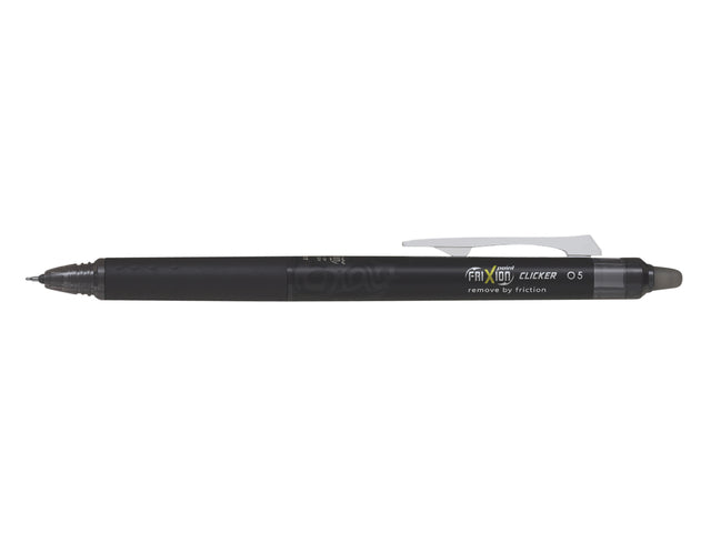 Pilot - Tintenroller friXion Synergy Point Clicker fein schwarz | 12 Stück