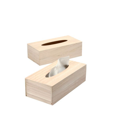Creotime - Taschentuchbox Creativ Company 27x14x8cm Holz