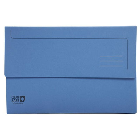 Exacompta - Taschenordner Clean'Safe A4 400gr blau 5 Stück