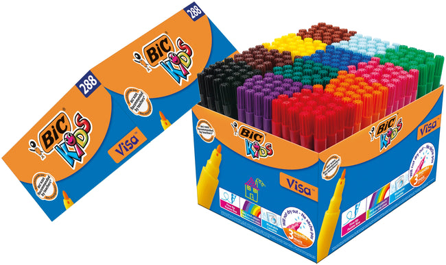 Bickids - Malmarker Kids Visa Fine sortierte Schulbox mit 288 Stück