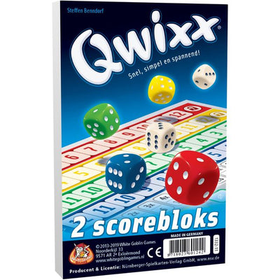 Weißer Kobold – Qwixx-Blöcke