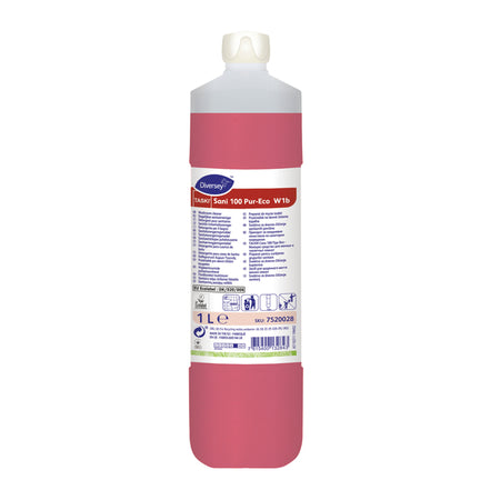Taski - Sanitärreiniger 100 pur-eco 1 Liter | 6 Stück
