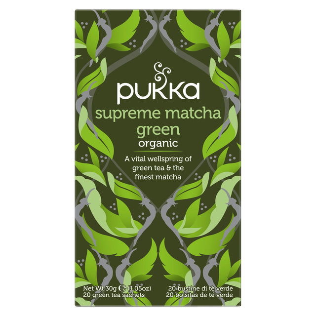 Pukka - Tea Supreme Matcha Grüntee 20 Beutel