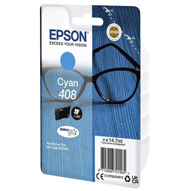 Epson - Tintenpatrone T09J240 408 blau