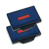 Trodat - Stempelkissen Professional 6/56/2 2 Stück blau und rot
