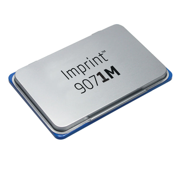 Briefmarkenpolster Tradat 9071m Metall 9x5cm Blau