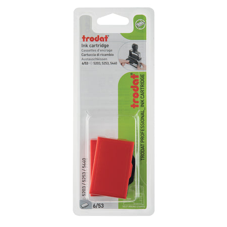 Trodat - Stempelkissen Professional 6/53 2 Stück rot