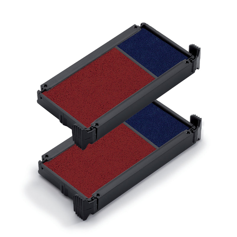Trodat - Stempelkissen Printy 6/4912 2 Stück blau und rot