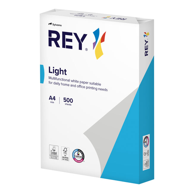Rey - Kopierpapier Light A4 75gr weiß 500 Blatt