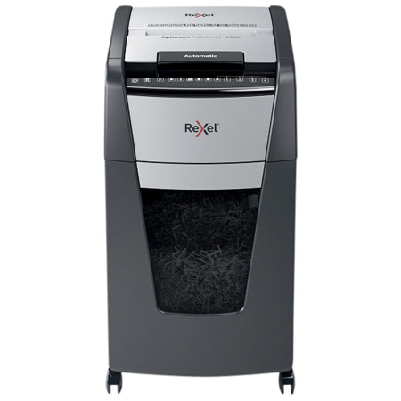 Rexel - Aktenvernichter Optimum Auto+ 300X P4 zerkleinert 4x26mm