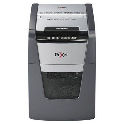 Rexel - Aktenvernichter Optimum Auto+ 100X P4 zerkleinert 4x28mm