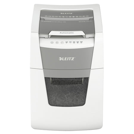 Leitz - Aktenvernichter IQ Auto+ Small 100 P4-Chips 4x28mm