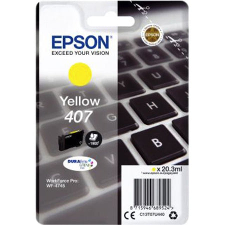 Epson - Tintenpatrone 407 T07U440 gelb