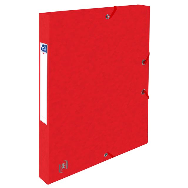Oxford - Elastobox Top File+ A4 25mm rot