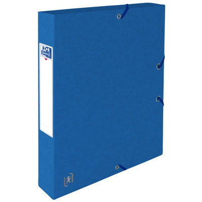 Oxford - Elastobox Top File+ A4 40mm blau | 9 Stück