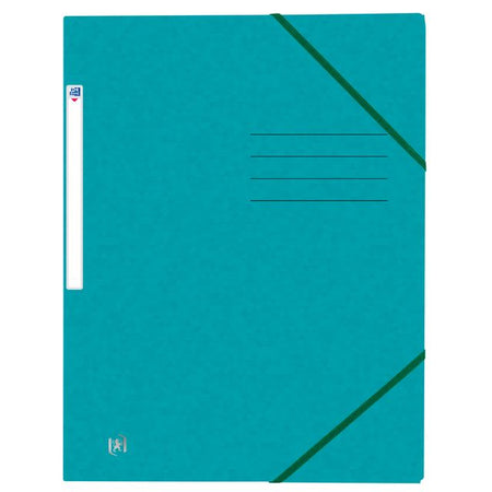 Oxford - Elastomap Top File+ A4 Aqua | 10 Stück