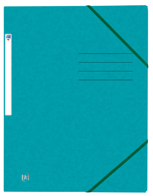 Elastomap Oxford Top File+ A4 Aqua | 10 Stück