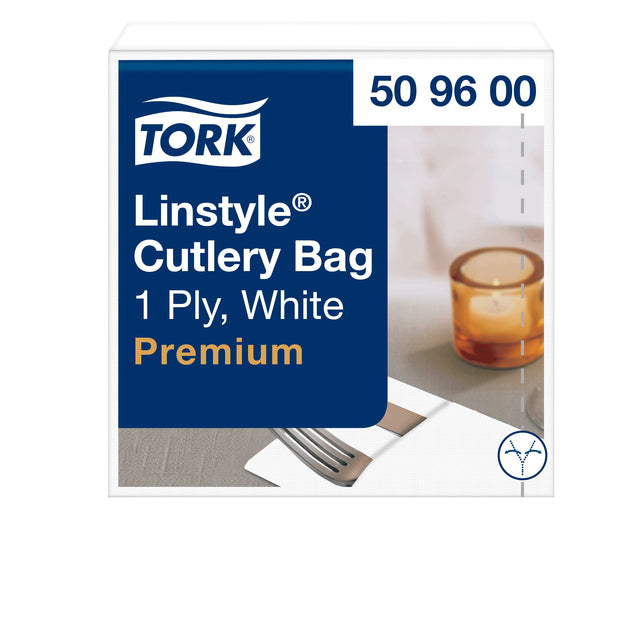 Pochette Tork Linstyle 19.5x9.8cm Weiß 509600 | Sich ein 50 -Stück schnappen
