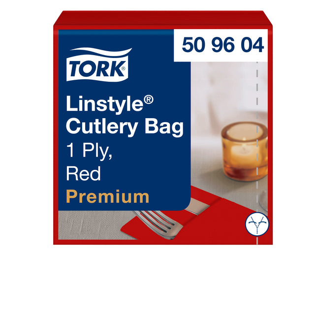 Pochette Tork Linstyle® 1-Laags 50st Langable Red 509604