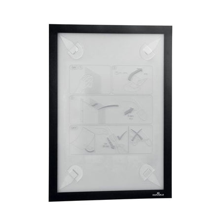 Langlebig – Duraframe 484301 A4 schwarz