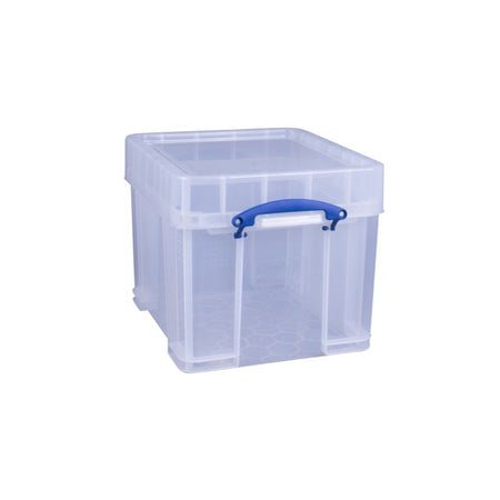 Really Useful Box - Aufbewahrungsbox 35 Liter 480x390x345mm transparent weiß