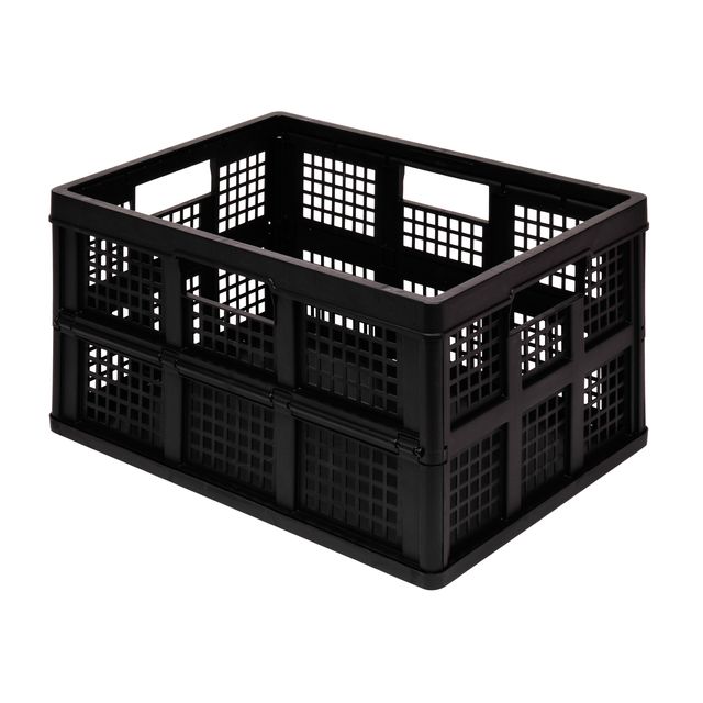 Really Useful Box - Aufbewahrungskiste 45 Liter 570x390x285mm faltbar schwarz