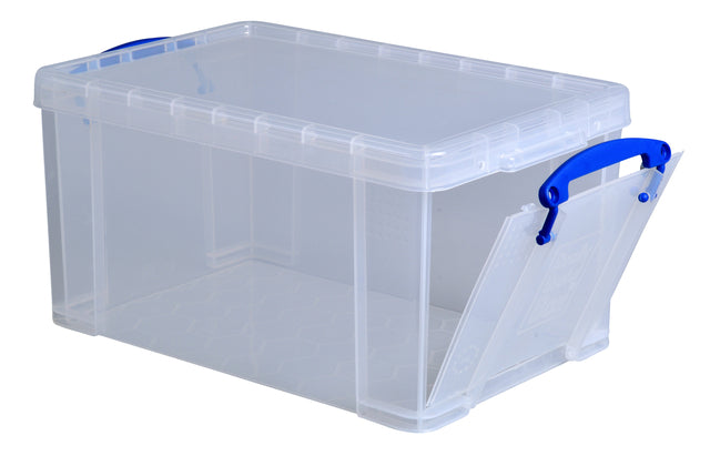Wirklich nützlich - Aufbewahrungsbox 14 Liter 395x255x210mm transparent weiß