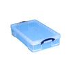 Wirklich nützlich - Aufbewahrungsbox 33 Liter 710x440x165mm transparent weiß