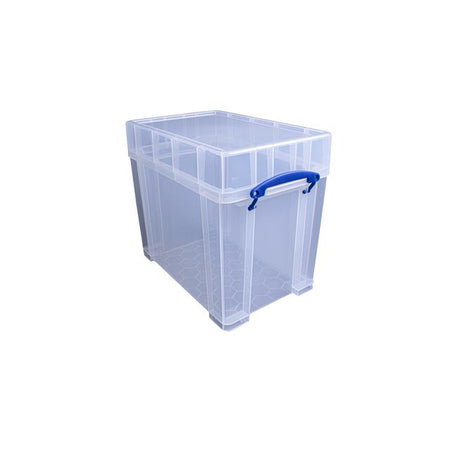 Really Useful Box - Aufbewahrungsbox 19 Liter 395x255x330mm transparent weiß