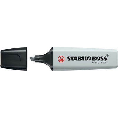 STABILO - Textmarker BOSS Original 70/194 Pastell Misty Grey | 10 Stück