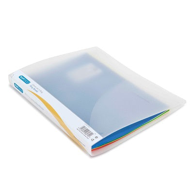 Klika - Ringordner A4 transparent 2 Ringe 25mm 4 Stück