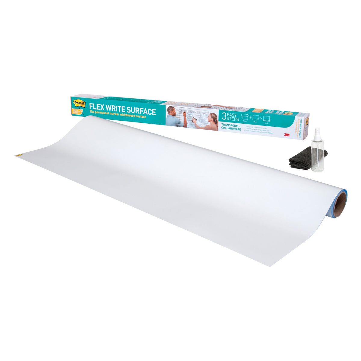 Post-it – Whiteboard-Folie SS Flex 91,4 x 121,9 cm wt | 6 Stück