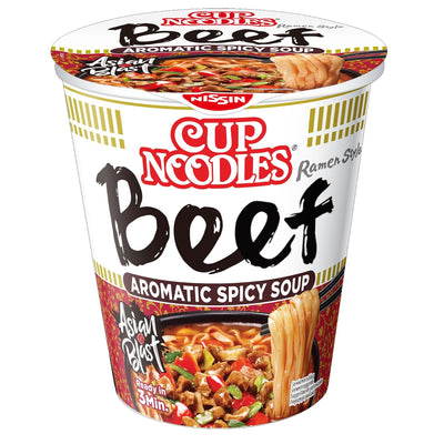 Nissin - Nudeln 5 Gewürze Rindfleischbecher