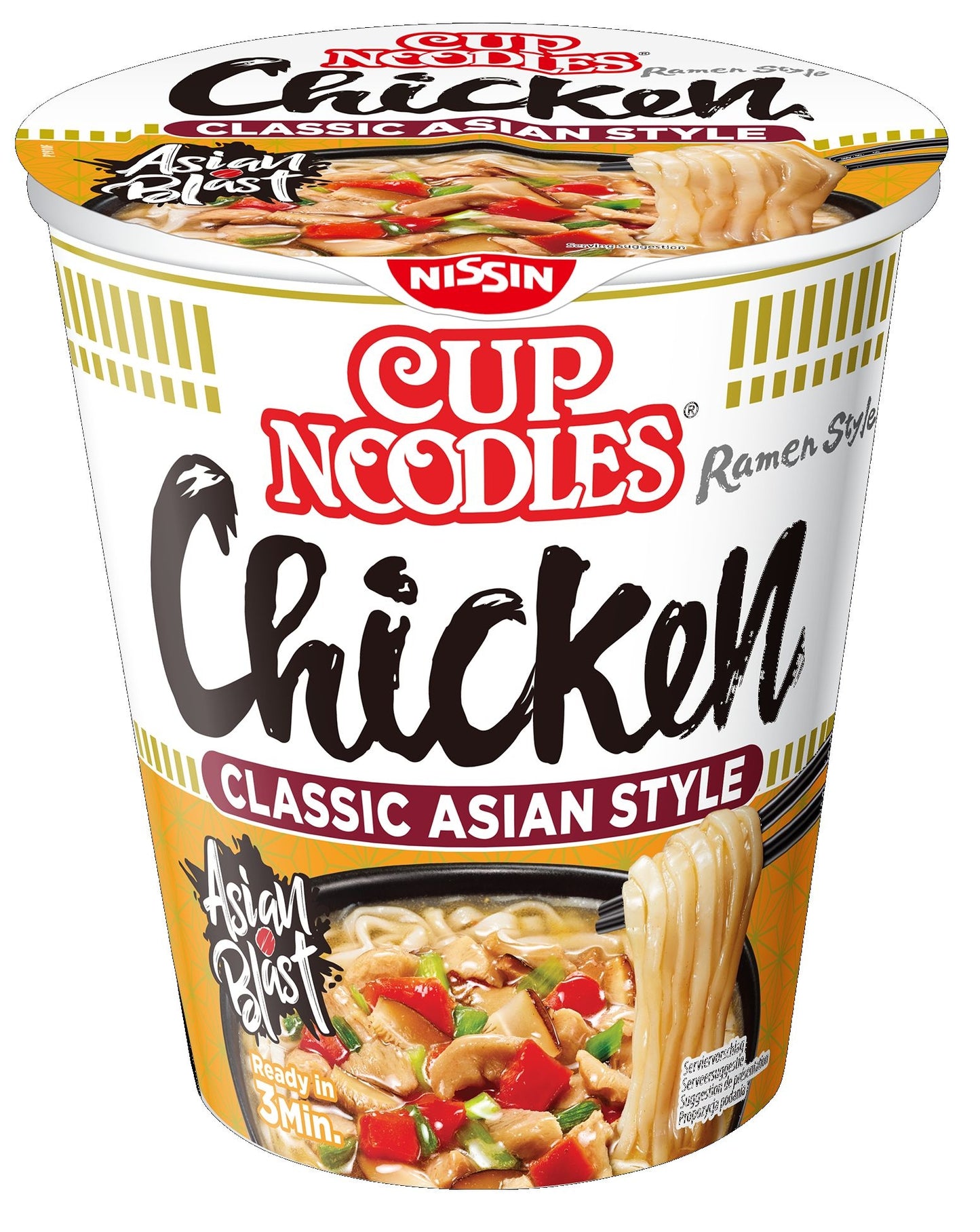 Nissin – Nudeln leckerer Hähnchenbecher