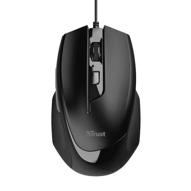 Trust - Maus Voca Comfort schwarz