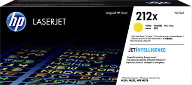HP - Toner 212X, 10.000 Seiten, OEM W2122X, Gelb