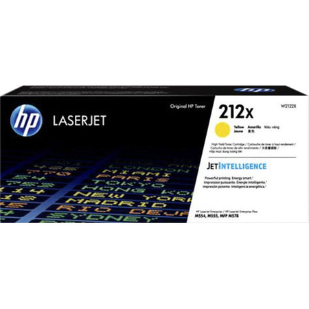 HP - Toner 212X, 10.000 Seiten, OEM W2122X, Gelb
